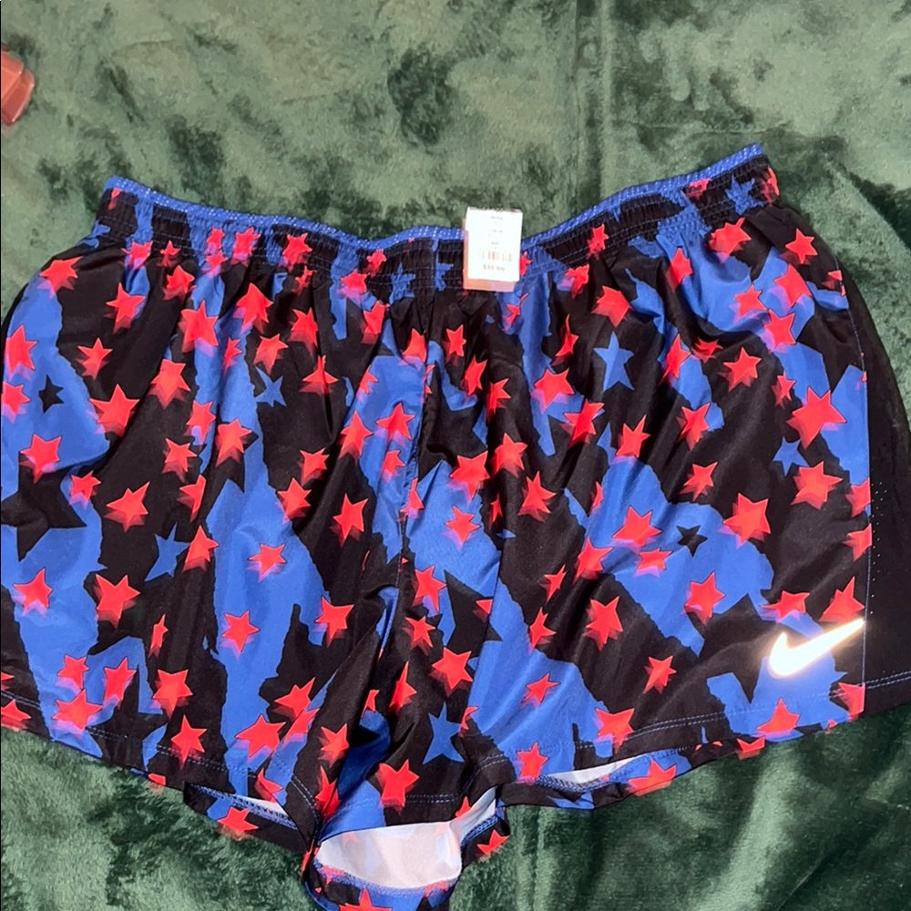 NWT Nike Women's Athletic Shorts - Black, Blue, Red
